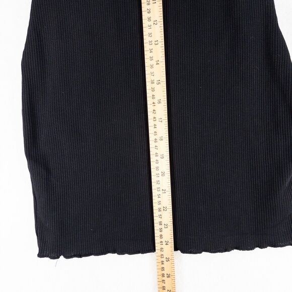 Princess Polly Dress Womens Size 2 Black Short Mini Tie Front Side Zipper - Picture 6 of 12